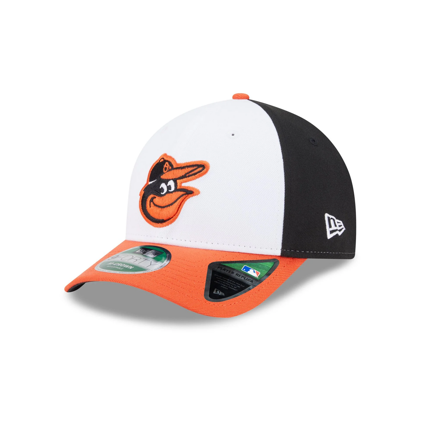 BALTIMORE ORIOLES YOUTH PLAYER REPLICA 9FORTY M-CROWN SNAPBACK ADJUSTABLE HAT - HOME