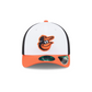 BALTIMORE ORIOLES YOUTH PLAYER REPLICA 9FORTY M-CROWN SNAPBACK ADJUSTABLE HAT - HOME
