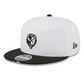 BALTIMORE RAVENS 2025 NFL TRAINING CAMP 9FIFTY SPLIT PANEL SNAPBACK HAT - WHITE