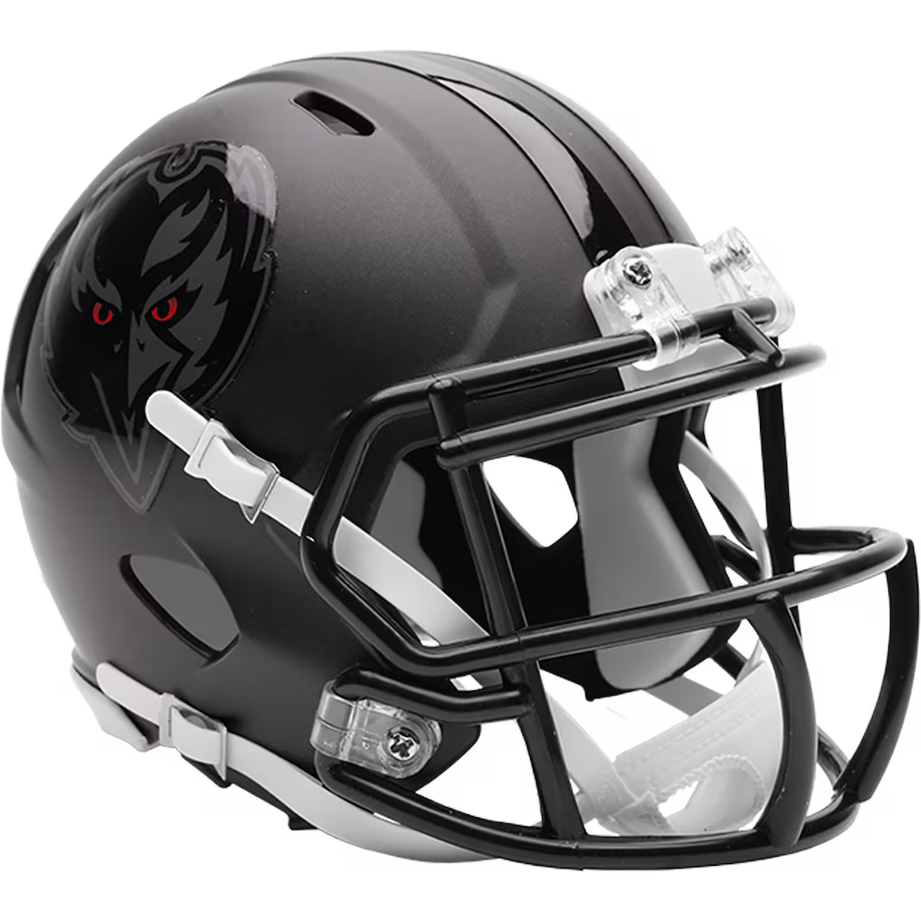 BALTIMORE RAVENS 2026 NFL RIVALRIES ONFIELD ALTERNATE RIDDELL SPEED MINI HELMET - BLACK