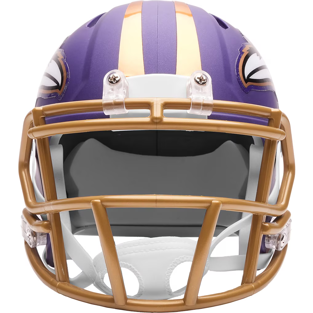 BALTIMORE RAVENS 2026 NFL RIVALRIES ONFIELD ALTERNATE RIDDELL SPEED MINI HELMET - PURPLE