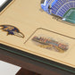 BALTIMORE RAVENS 25 LAYER 3D STADIUM LIGHTED END TABLE