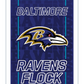 BALTIMORE RAVENS RECTANGLE NEOLITE LED WALL DECOR