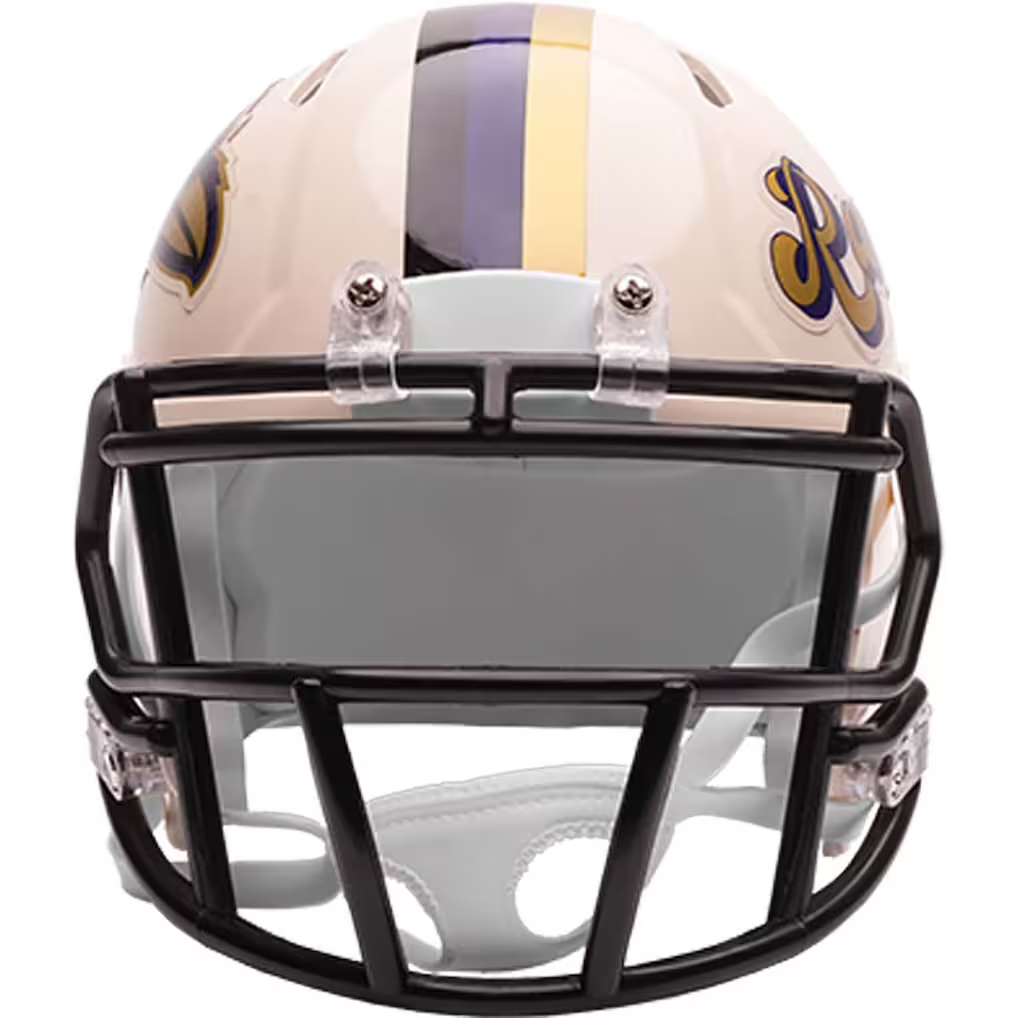 BALTIMORE RAVENS RETRO COLLECTION RIDDELL SPEED MINI HELMET