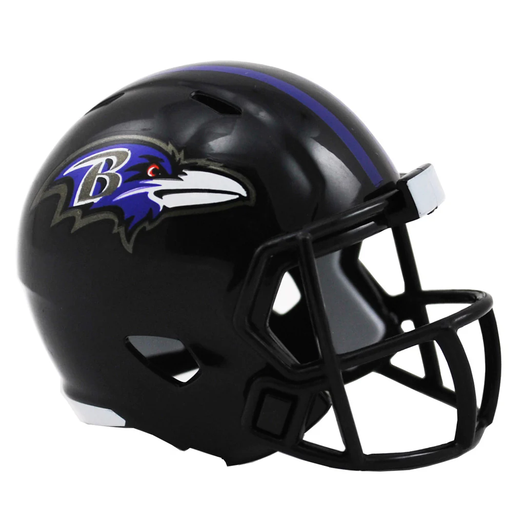 BALTIMORE RAVENS RIDDELL POCKET PRO SPEED HELMET