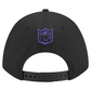 BALTIMORE RAVENS TEAM COLLECTION 9FORTY M-CROWN SNAPBACK ADJUSTABLE HAT - BLACK