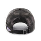 BALTIMORE RAVENS WOMEN'S '47 BRAND DAZZLE LOGO CLEAN UP ADJUSTABLE HAT - BLACK