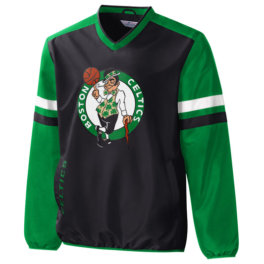 BOSTON CELTICS MEN'S BATTER BOX PULLOVER JACKET