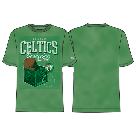 BOSTON CELTICS MEN'S OLD SCHOOL SPORT T-SHIRT