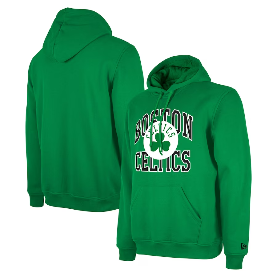 BOSTON CELTICS MEN'S TIP OFF PULLOVER HOODED SWEATSHIRT