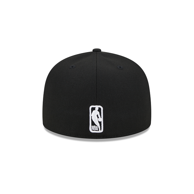 BOSTON CELTICS SIDEPATCH EASTERN CONFERENCE 59FIFTY FITTED HAT - BLACK/ WHITE