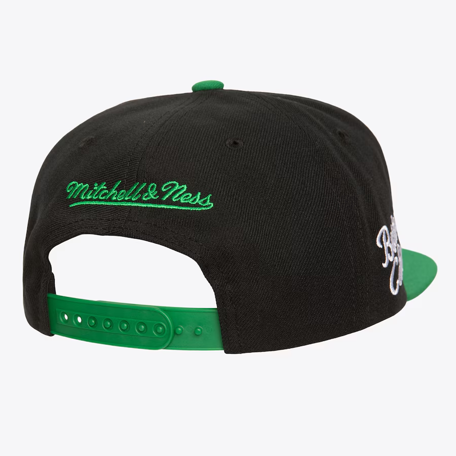 BOSTON CELTICS UPRISE LOGO SNAPBACK HAT