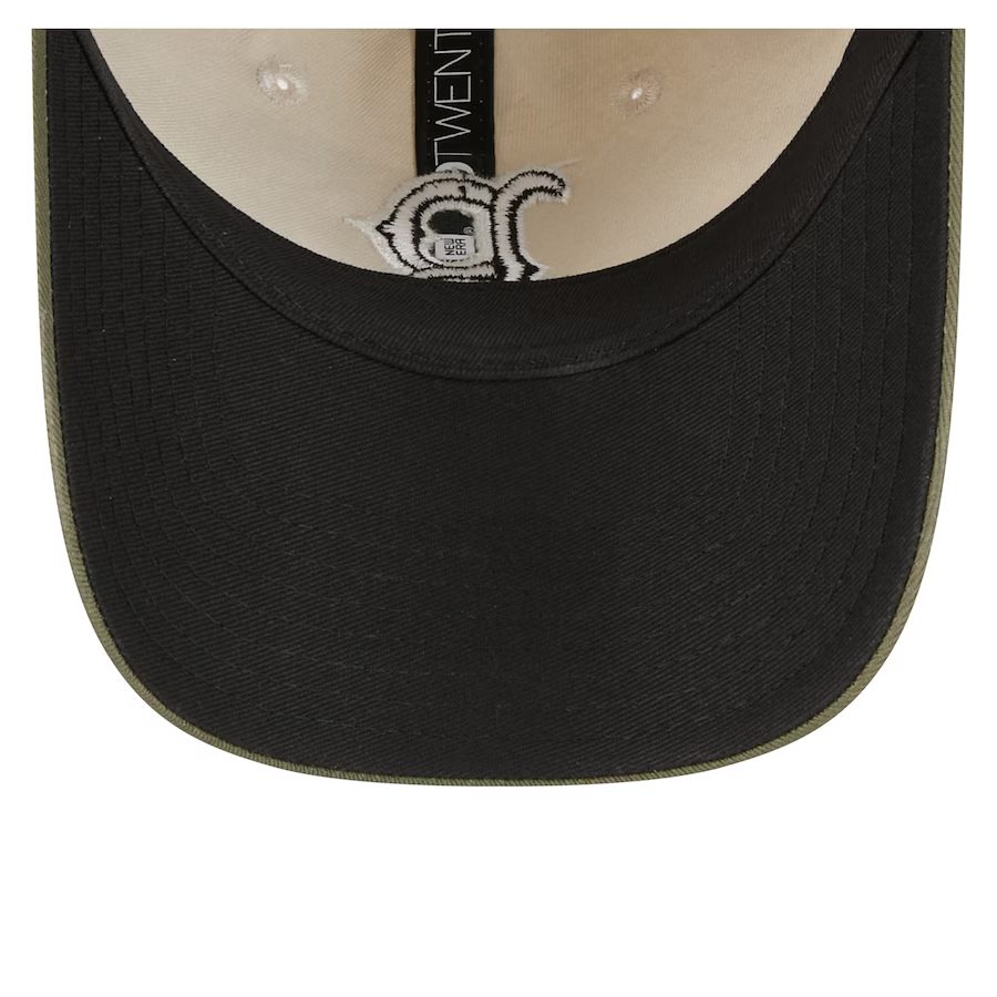 BOSTON RED SOX 2025 MLB ARMED FORCES 9TWENTY ADJUSTABLE HAT - STONE/OLIVE