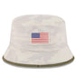 BOSTON RED SOX 2025 MLB ARMED FORCES BUCKET HAT - STONE