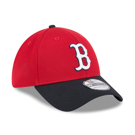 BOSTON RED SOX 2025 MLB SPRING TRAINING SIDE PATCHLESS 39THIRTY FLEX FIT HAT