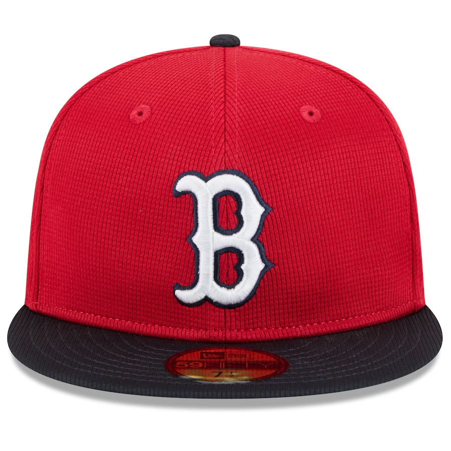 BOSTON RED SOX 2025 MLB SPRING TRAINING SIDE PATCHLESS 59FIFTY FITTED HAT