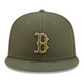 BOSTON RED SOX 2026 MLB ARMED FORCES 9FIFTY SNAPBACK HAT - OLIVE