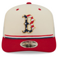 BOSTON RED SOX 2026 MLB USA 250 4TH OF JULY 9SEVENTY ADJUSTABLE SNAPBACK TRUCKER HAT - CHROME WHITE/RED