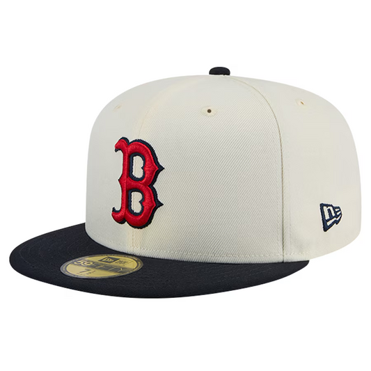 BOSTON RED SOX EVERGREEN CHROME 59FIFTY FITTED HAT