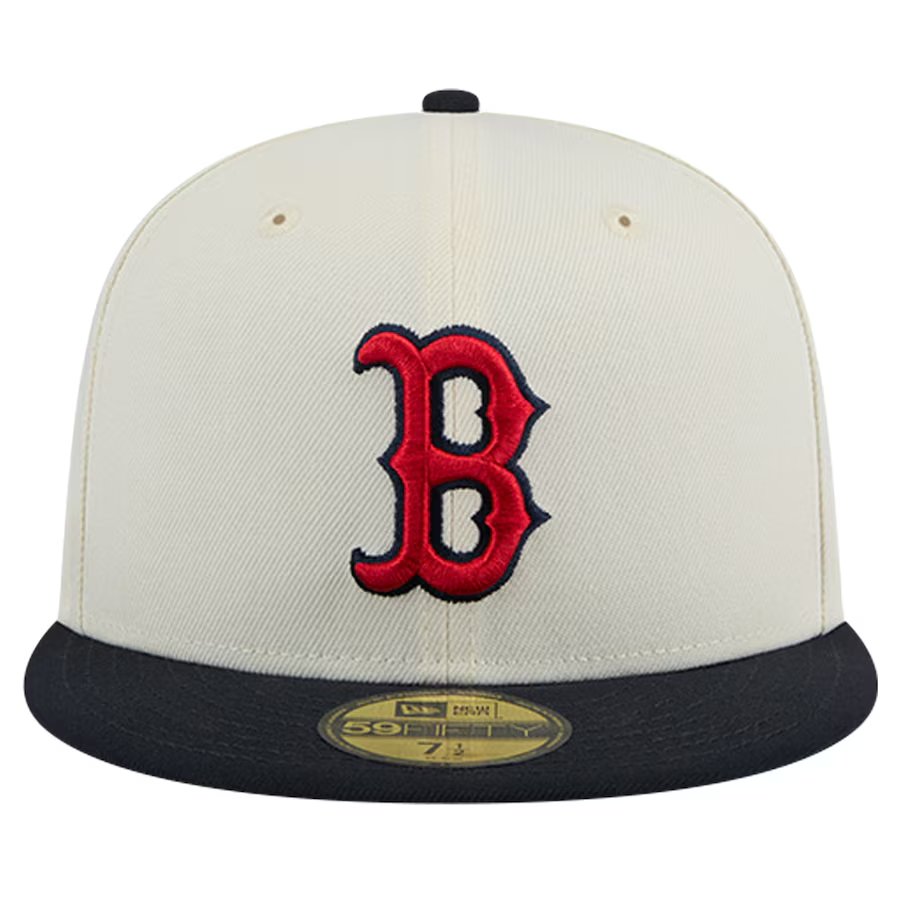 BOSTON RED SOX EVERGREEN CHROME 59FIFTY FITTED HAT