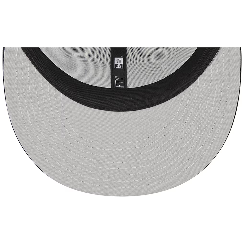 BOSTON RED SOX EVERGREEN TRUCKER 9FIFTY SNAPBACK HAT - BLACK/WHITE