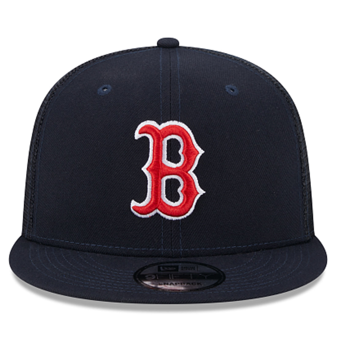 BOSTON RED SOX EVERGREEN TRUCKER 9FIFTY SNAPBACK HAT - NAVY