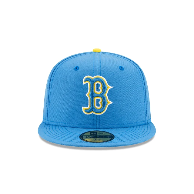 Men's Boston Red Sox New Era Light Blue 2021 City Connect 59FIFTY Fitted Hat