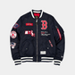 BOSTON RED SOX MEN'S NEWERA X ALPHA INDUSTRIES MA-1 BOMBER JACKET - NAVY
