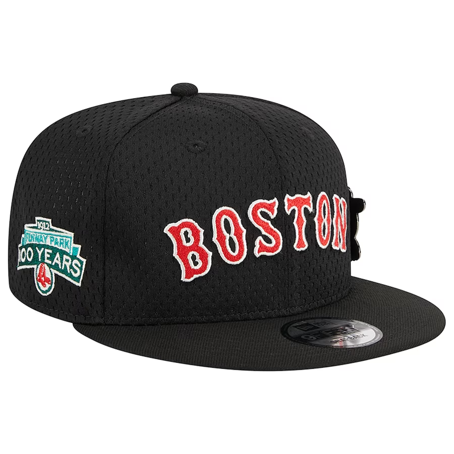 BOSTON RED SOX POST-UP PIN 9FIFTY SNAPBACK