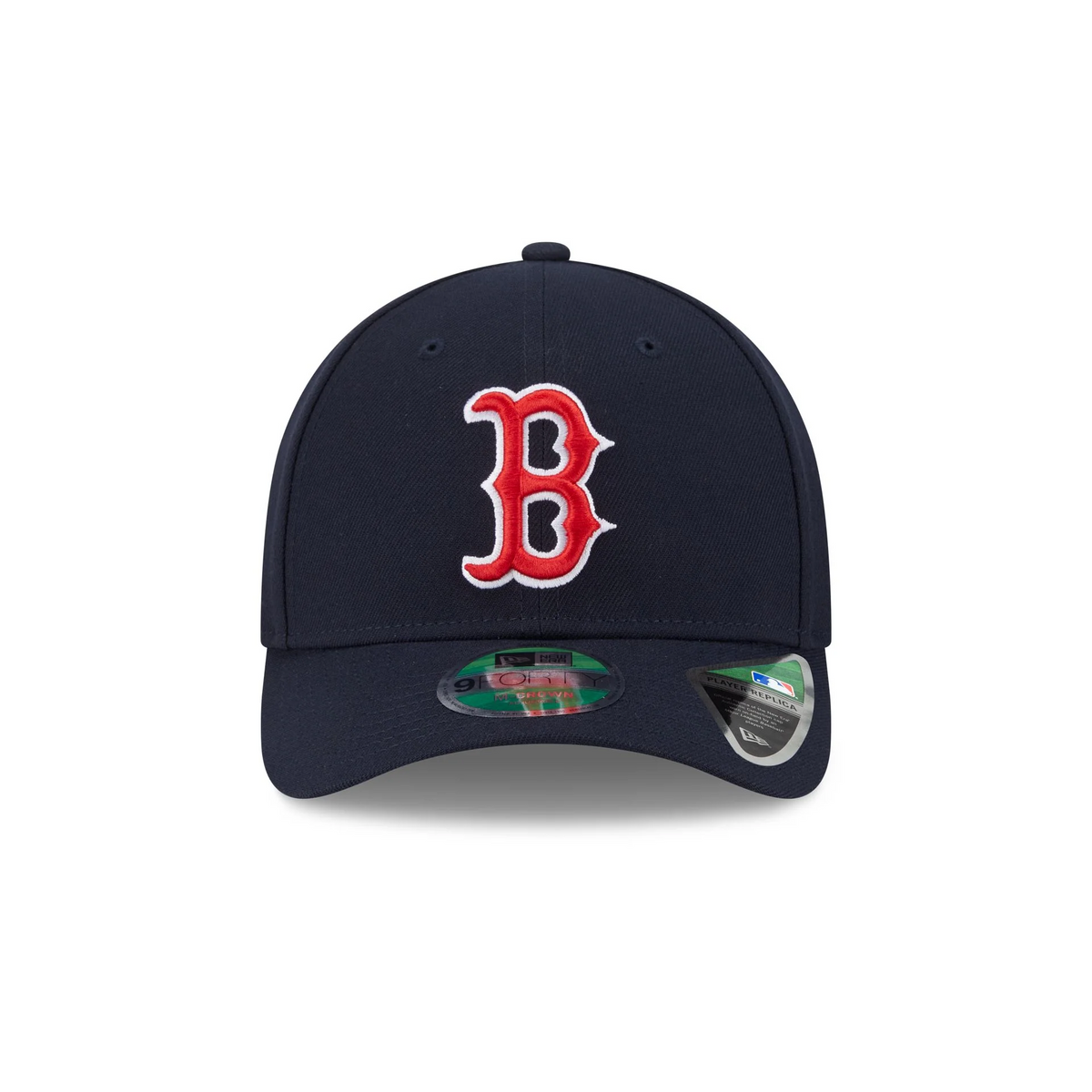 BOSTON RED SOX YOUTH PLAYER REPLICA 9FORTY M-CROWN SNAPBACK ADJUSTABLE HAT - NAVY