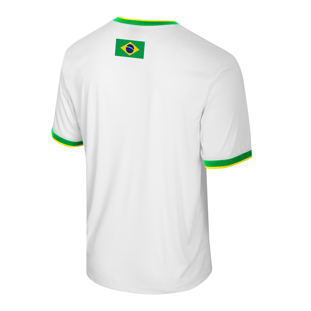 BRAZIL MEN'S COLOSSEUM SOCCER JERSEY - WHITE