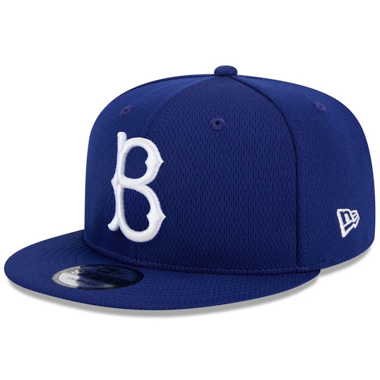 BROOKLYN DODGERS 2025 MLB CLUBHOUSE ALTERNATE 9FIFTY SNAPBACK HAT - BLUE