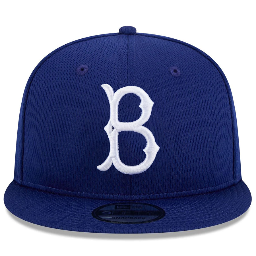 BROOKLYN DODGERS 2025 MLB CLUBHOUSE ALTERNATE 9FIFTY SNAPBACK HAT - BLUE