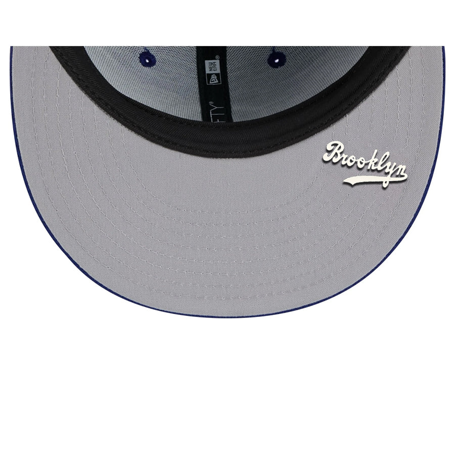 BROOKLYN DODGERS 2025 MLB CLUBHOUSE ALTERNATE 9FIFTY SNAPBACK HAT - BLUE
