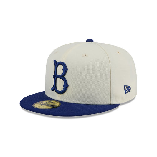 BROOKLYN DODGERS EVERGREEN CHROME 59FIFTY FITTED HAT