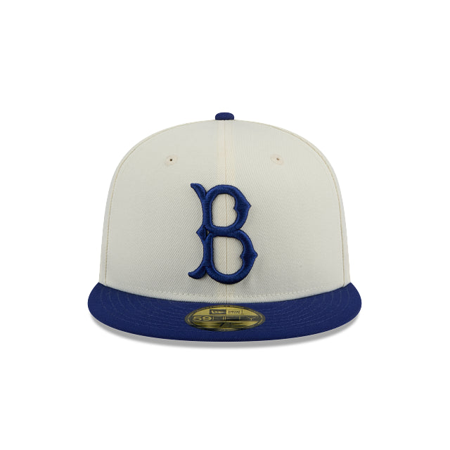 BROOKLYN DODGERS EVERGREEN CHROME 59FIFTY FITTED HAT