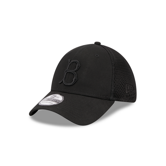 BROOKLYN DODGERS MEN'S COOP EVERGREEN 39THIRTY FLEX FIT HAT - BLACK/BLACK