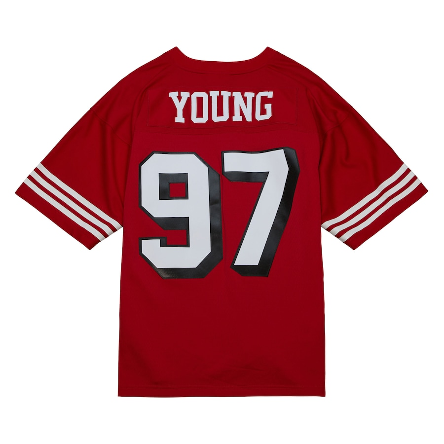 BRYANT YOUNG SAN FRANCISCO 49ERS MEN'S MITCHELL & NESS PREMIER JERSEY