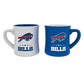 BUFFALO BILLS 10OZ CERAMIC CUP 2-PIECE SET 