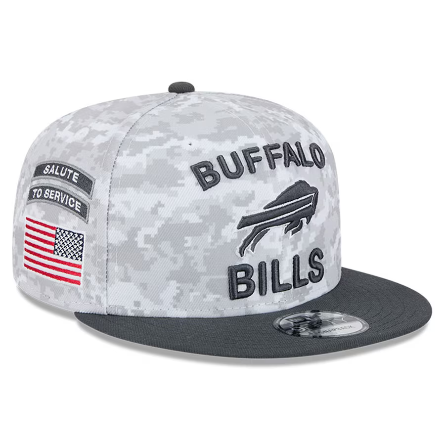 BUFFALO BILLS 2024 NFL SALUTE TO SERVICE 9FIFTY SNAPBACK HAT