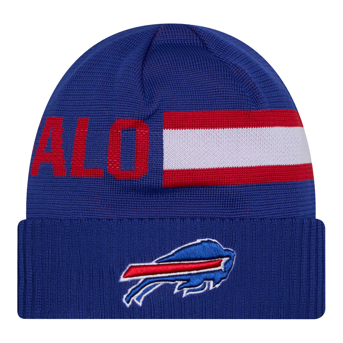 BUFFALO BILLS 2024 NFL SIDELINE WEATHER TECH CUFFED KNIT BEANIE