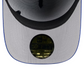 BUFFALO BILLS 2025 NFL DRAFT A-FRAME 59FIFTY FITTED HAT - CHROME WHITE/BLUE