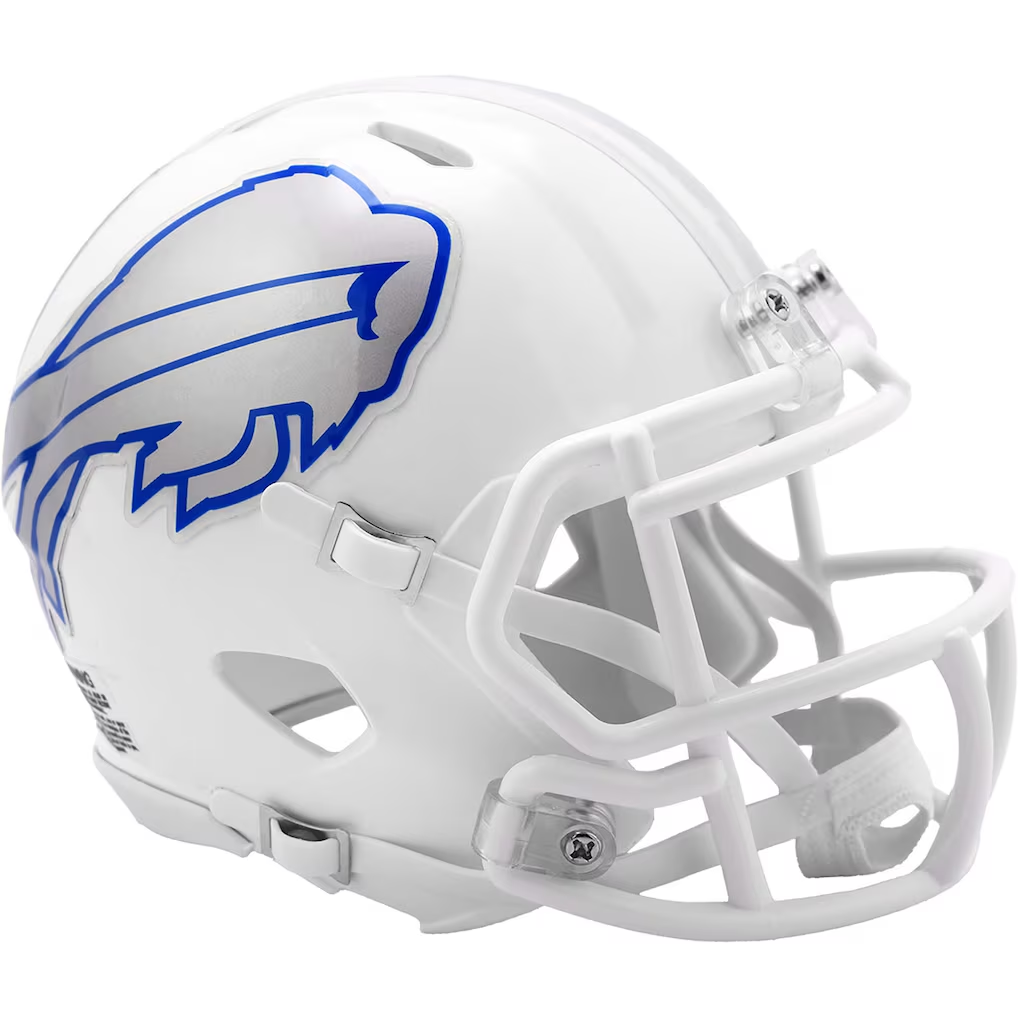 BUFFALO BILLS 2025 NFL RIVALRIES ONFIELD ALTERNATE RIDDELL SPEED MINI HELMET