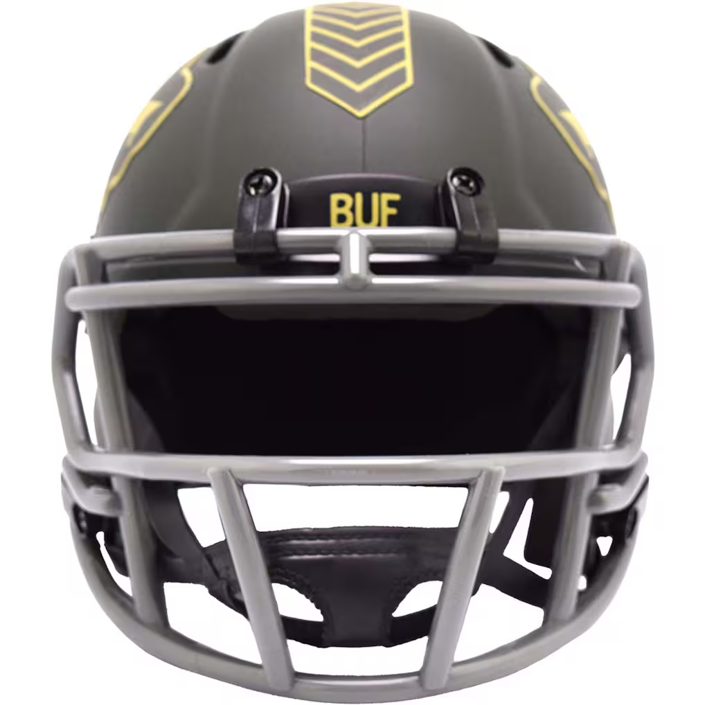 BUFFALO BILLS 2025 NFL SALUTE TO SERVICE RIDDELL SPEED MINI HELMET