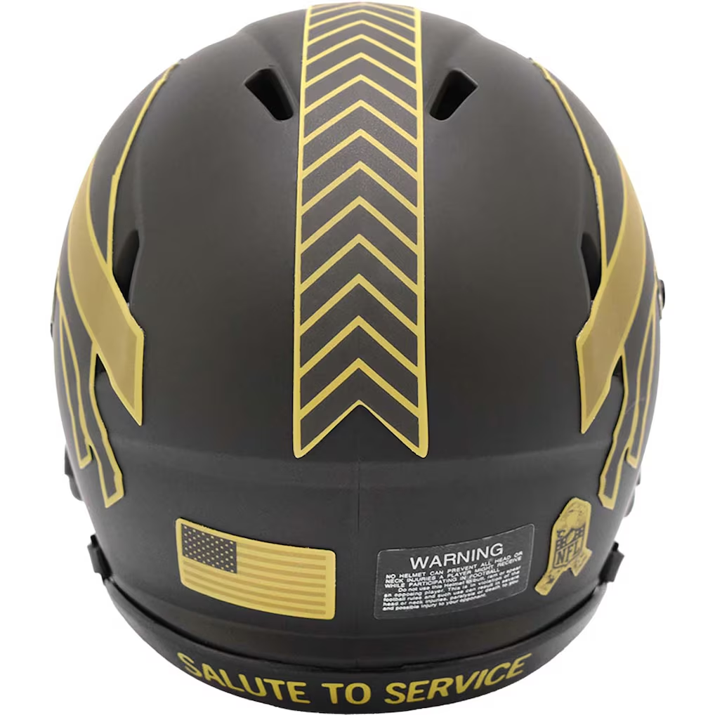 BUFFALO BILLS 2025 NFL SALUTE TO SERVICE RIDDELL SPEED MINI HELMET