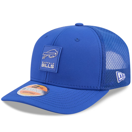 BUFFALO BILLS 2025 NFL SIDELINE 9SEVENTY STRETCH-SNAP ADJUSTABLE HAT - BLUE