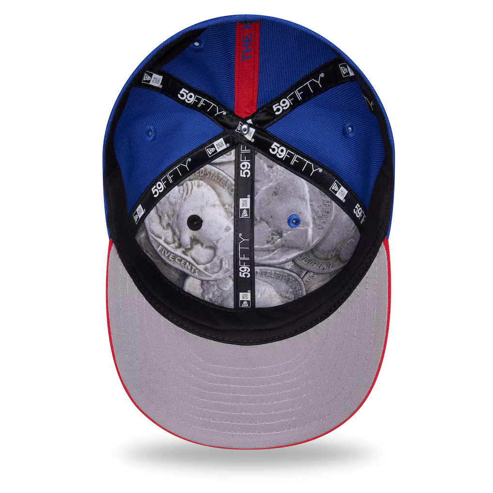 BUFFALO BILLS 2026 NFL DRAFT 59FIFTY FITTED HAT - BLUE/RED