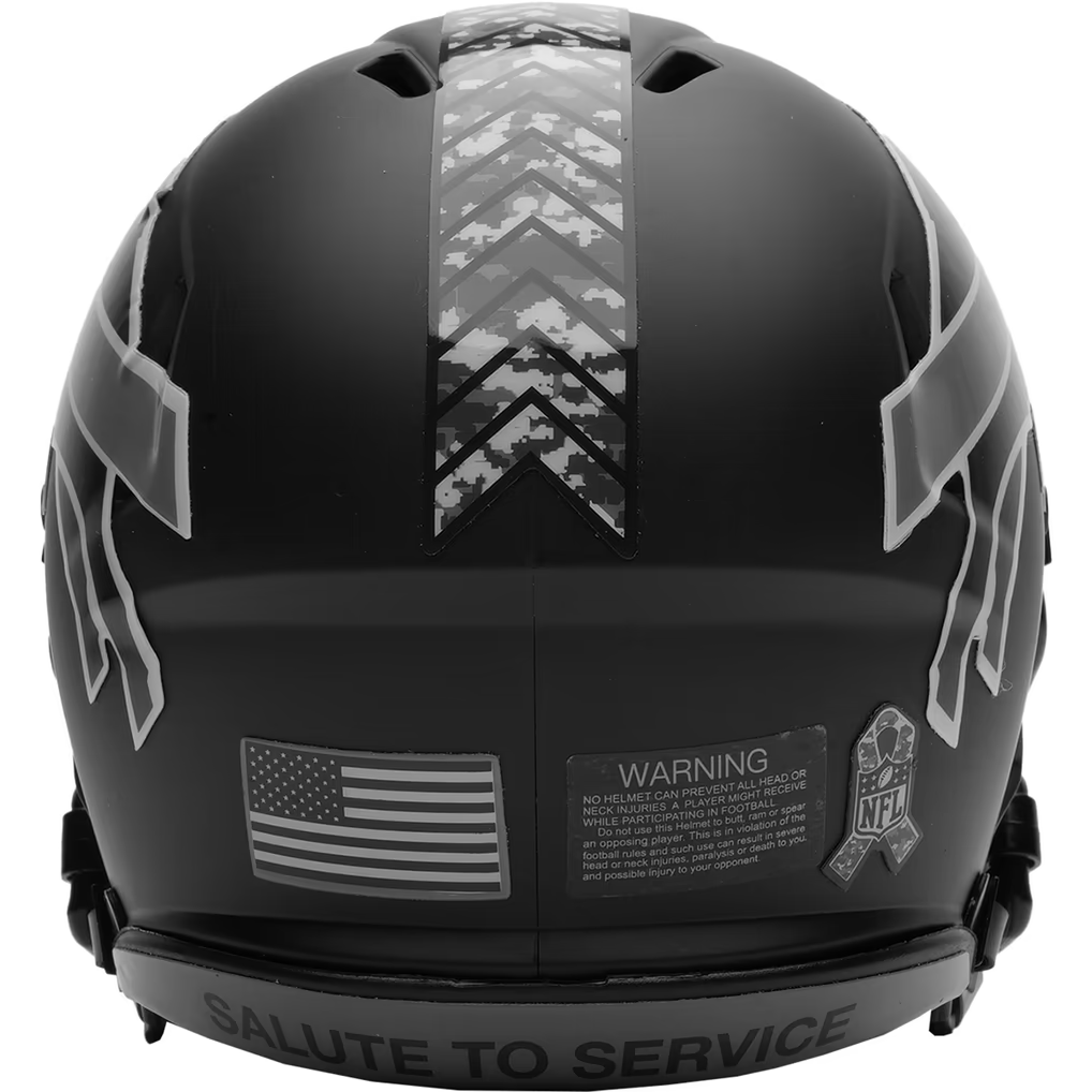 BUFFALO BILLS 2026 NFL SALUTE TO SERVICE RIDDELL SPEED MINI HELMET
