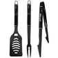 BUFFALO BILLS 3 PIECE MONOCHROMATIC BBQ SET - BLACK