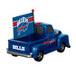BUFFALO BILLS 9" RALLY TRUCK GARDEN STATUE WITH FLAG